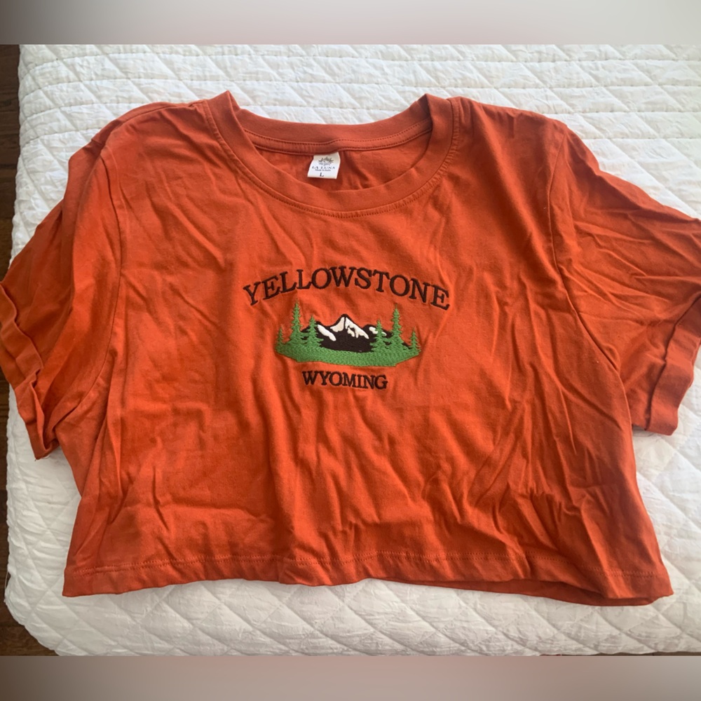 La Luna Crop Top Tee